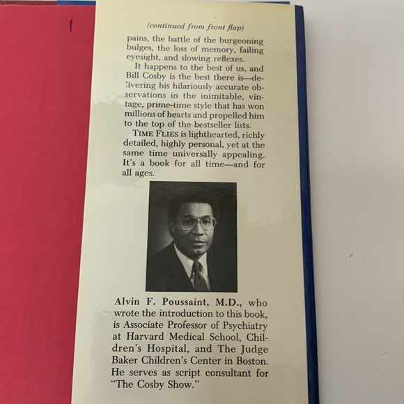 Book | Bill Cosby Time Flies | By Alvin F. Poussaint | Jailed Actor RARE Read - Picture 6 of 8